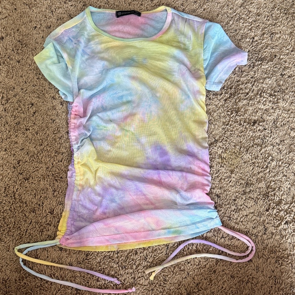 Colorful Tie-Dye Kids Shirt